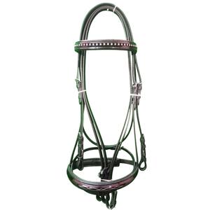 Atractivo, ajustable y asequible, equipo de equitación, juego de tachuelas, aspecto elegante, superventas, juego de tachuelas de brida de cuero de caballo - Product Image 1