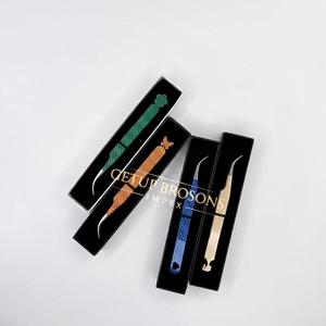 Pinzas para Pestañas de Acero Inoxidable Curvadas GETUP BROSONS IMPEX, Nuevo Diseño con Diferentes Colores y Recortes, Logotipo Personalizado Disponible - Product Image 1