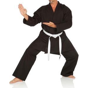 Expédition rapide de l'uniforme de karaté d'arts martiaux avec tissu de coton de haute qualité et uniforme de karaté de personnalisation - Product Image 2