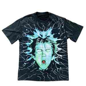 Camiseta Hell Cotton Star de alta calidad con etiquetas Hellish Star Street Wear para hombre - Product Image 1