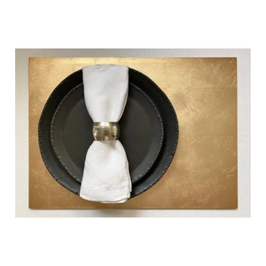 Manteles individuales de hoja de plata hechos a mano de alta calidad, manteles individuales rectangulares elegantes para mesa de comedor de Vietnam - Product Image 5