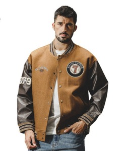 เสื้อแจ็คเก็ตวาร์ซิตี้ผู้ชายแบบลำลองสั่งทำพิเศษ คอตั้ง คุณภาพพรีเมียม  มีจำหน่ายหลายสี - Product Image 5