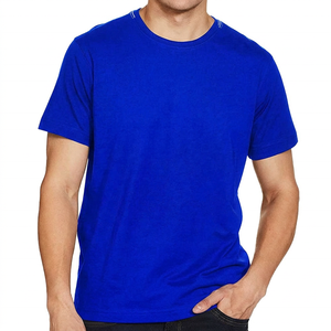 Camiseta de algodón con cuello redondo y estampado personalizado, estilo urbano, de punto, lavada, de moda, superventas - Product Image 2