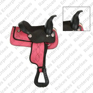 2025 nouveauté haute qualité en cuir véritable selle de course de chevaux vêtements équestres occidentaux confortable en cuir souple selle de cheval - Product Image 2
