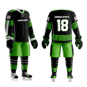 Uniforme de hockey sur glace d'approvisionnement direct d'usine meilleur prix uniforme de hockey sur glace d'équipe pour adultes - Product Image 1
