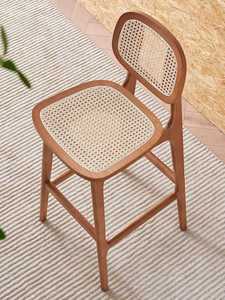 Tabouret de bar haut moderne et contemporain, nouvelle arrivée, ensemble de meubles en bois pour cuisine, café, hôtel, salle à manger par les fournisseurs - Product Image 2