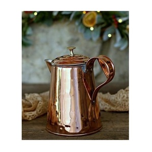 Jarra de agua elegante de cobre puro para comedor en casa y cocina Jarra de diseño de cobre artesanal premium para uso diario y regalos - Product Image 4