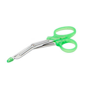 Medio oro tijeras Iris tijeras curvas TC onda corte afilado 110 mm 4 14 pulgadas acero alemán médico enfermería tijera OEM - Product Image 4