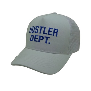 Casquette Trucker Personnalisée avec Logo, 5 Panneaux, en Maille Respirante, Polyester Coton, Casquette Snapback Sportive pour Marques Streetwear – Vente en Gros - Product Image 1