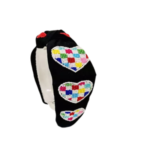 Beaded Fabric Headband Fashion <b>Hair</b> <b>Accessory</b> for Women's Wedding Party Festival Occasions - Product Image 6