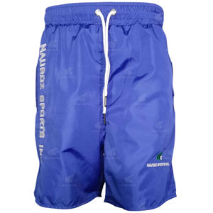 กางเกงขาสั้นผ้าแคนวาสสีล้วนสำหรับผู้ชายกางเกงขาสั้นผ้าแคนวาสสีล้วนปักโลโก้ตามสั่ง - Product Image 1