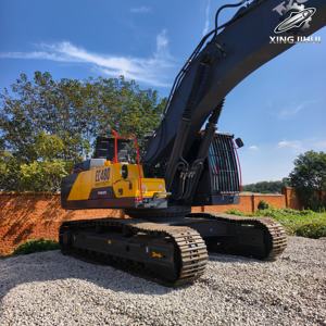 Excavadora Usada Volvo EC480 de 48 Toneladas, Marca Original Sueca, Oruga Mediana Grande, de Segunda Mano, Procedente de Suecia - Product Image 3