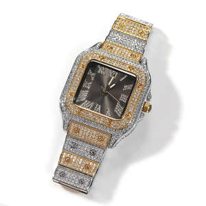 Reloj Unisex de Lujo con Diamante Moissanite, Alta Calidad, Esfera de Cristal Analógica, Acero Inoxidable, Movimiento Mecánico SEIKO - Product Image 5