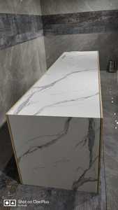 Corps blanc GVT/PGVT Statuario Carreaux de grande dalle brillante 800x1600mm Qualité d'exportation internationale pour des conceptions de murs et de sols élégantes - Product Image 6