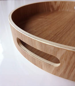 Plateau en bois de bambou naturel écologique, élégant et durable, pour toutes les occasions, cuisine, table basse, petit-déjeuner, dîner, décoration - Product Image 6