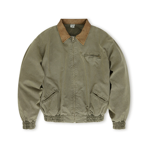 OEM Custom Heavy Weight 100% Cotton <b>Canvas</b> <b>Jacket</b> for Men Distressed Vintage Style Work <b>Jacket</b> for Winter - Product Image 2