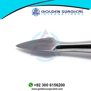 Elevadores de Raíces Dentales para Extracción Oral # 36 Instrumentos Quirúrgicos Manuales de Acero Inoxidable de Primera Calidad con Empuñadura Ergonómica y Certificación CE - Product Image 3