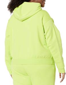 Sweat à capuche personnalisé pour femmes Sweat-shirts à capuche décontractés pour femmes Pull-over recadré Sweat à capuche oversize pour femme - Product Image 5