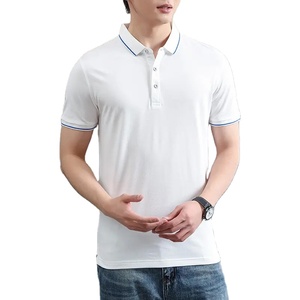 เสื้อโปโลแบบยูนิเซ็กซ์สั่งทำได้ ผ้าฝ้ายระบายอากาศ ชุดทำงาน เสื้อยืดโปโลลำลอง ชุดทำงานออฟฟิศ - Product Image 5