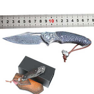 Cuchillo plegable para exteriores, mini cuchillo plegable para desembalar entrega urgente, acampar al aire libre, cuchillo portátil - Product Image 1