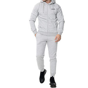 Chándal para Hombre, Corte Ajustado/Extragrande, Tela Cómoda de Alta Calidad, Diseño Económico, Color Sólido, Ajustable y Transpirable - Product Image 1