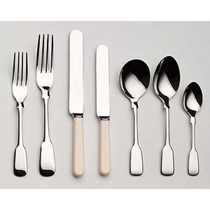 Simplicity Silver Plated Rectangular Handle Silverware <b>Flatware</b> <b>Set</b> Silverware Royal Hotel Wedding Restaurant Cutlery <b>Set</b> - Product Image 2
