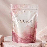 Pochette personnalisée à fermeture éclair finition satinée pour aliments pour animaux, lait et chewing-gum - Qualité alimentaire, résistante à l'humidité