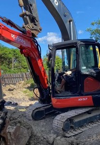 Compre una Miniexcavadora Kubota de 5 Toneladas en Buen Estado, Modelo Chenille Kubota Kx U57-4, en Venta a Precios de Mayoreo, Entrega Rápida y Calidad Premium - Product Image 1