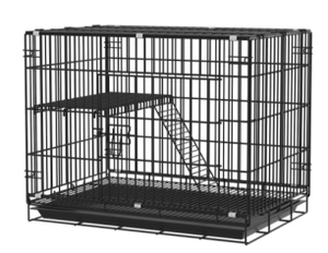 Grande <span class=keywords><strong>Cage</strong></span> Intérieure pour <span class=keywords><strong>Lapin</strong></span> et Cochon d'Inde <span class=keywords><strong>avec</strong></span> Fonction de Nettoyage Automatique des Déjections, Niche Pastorale pour Hamster Doré et Fournitures pour Oiseaux - Product Image 3