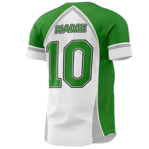 Ensemble de maillots de baseball pour hommes adultes en polyester 100% respirant à séchage rapide imprimé col en V OEM en gros nouveaux chemises - Product Image 4