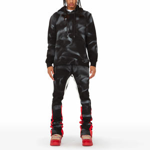 Le plus récent Style de pull personnalisé avec poches latérales respirant hommes survêtement/personnalisé couleur vierge 100% coton imprimé hommes survêtement - Product Image 4