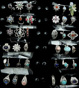 Piedra Natural de alta calidad, Plata de Ley 925, Rodocrosita rosa, piedra preciosa suave, anillo fino para mujer, joyería hecha a mano - Product Image 6