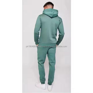 Survêtements de sport pour hommes à fermeture éclair intégrale, ensembles de survêtements à manches longues en 2 pièces pour les sports actifs, ensembles de sports d'hiver - Product Image 4
