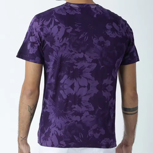 T-shirts de sublimation de haute qualité en gros, tissu éponge, séchage rapide, hommes femmes polyester/coton, logo personnalisé, design personnalisé - Product Image 2