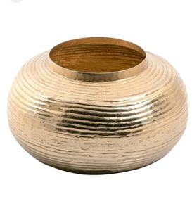 Pot de fleur en métal de conception tendance vase à fleur de différentes tailles et formes pour la maison et l'hôtel fournisseur en gros décoratif - Product Image 2