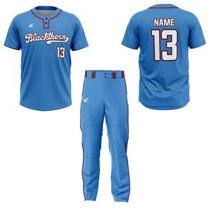 Uniformes de Béisbol Transpirables de Secado Rápido, Sublimados Completos, Personalizados, de Alta Calidad, Jersey y Pantalón de Poliéster, Uniforme de Softbol para Adultos - Product Image 1