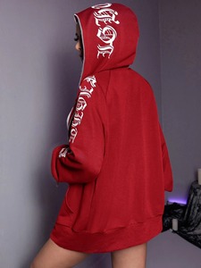 Meilleure vente 100% coton femme sweats à capuche vêtements décontractés de haute qualité avec col à capuche séchage rapide Logo avant pour l'hiver - Product Image 3