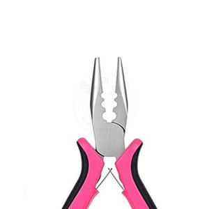 Stainless Steel <b>Micro</b> Ring Plier for Hair <b>Extension</b> Bead Application Removal & Salon Styling Work - Product Image 2