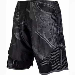 Shorts de compétition d'entraînement de boxe Arts martiaux mixtes Sublimation Shorts de combat Mma de haute qualité Ensemble de shorts avec logo personnalisé pour hommes - Product Image 5