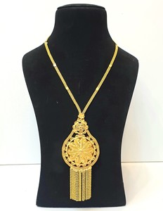 SARA Women's Classic 24K Gold Plated Vintage Jewelry Sets Custom para bodas, fiestas y regalos - Product Image 5