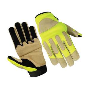 Comprar OEM ODM Malla ligera espalda Durable Palma reforzada a prueba de cortes Transpirable Cómodo Resistente al aceite Guantes de mecánico - Product Image 6