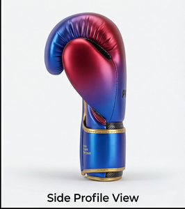 Ensemble d'équipement de boxe en cuir PRORING Elite, gants de sparring métalliques - Product Image 3