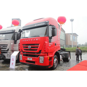 Diseño profesional 380hp Genlyon Tractor Head Truck Nueva condición Euro 2 Diesel Fuel <span class=keywords><strong>6x2</strong></span> Drive Right Air Suspension Weichai - Product Image 1