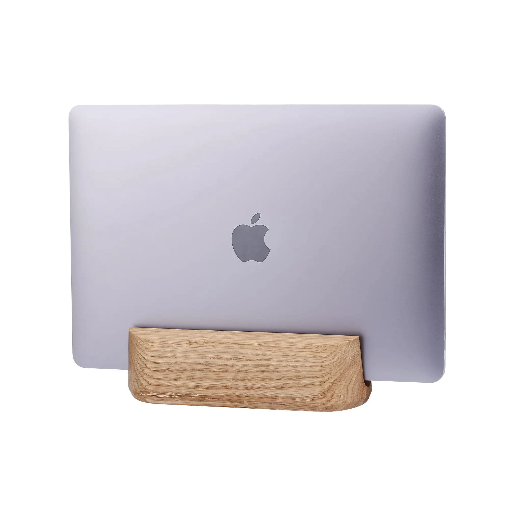 100% support d'ordinateur portable en bois naturel taille moyenne support de bureau en bois avec organisateur de bureau de bonne qualité au coût le plus bas