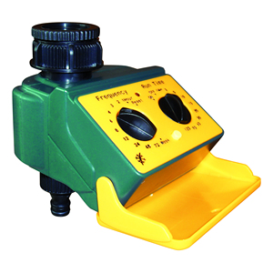 Système d'arrosage automatique de jardin avec minuterie électronique hebdomadaire, fabriqué en plastique durable - Product Image 1