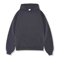 Sudadera con Capucha para Hombre de Alta Calidad OEM, con Cierre, Logotipo Bordado e Impreso Personalizado, 100% Algodón, Talla Grande, para Invierno