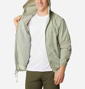 Veste coupe-vent en nylon pour homme, grande taille, hiver, imperméable, en toile de polyester, à capuche, streetwear, randonnée en plein air, aventures - Product Image 3