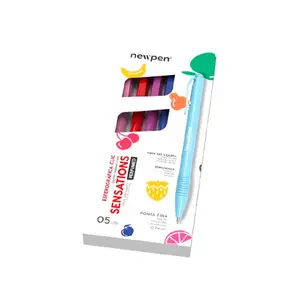 Scented Ballpoint Pen Comm Assorted Box Of 5 Units