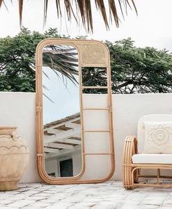 El Mejor Espejo de Cuerpo Entero con Marco de Madera Natural, Diseño Escandinavo, Decoración para Dormitorio, Bao Minh - Product Image 5