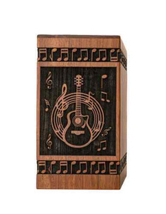 Venta caliente estilo americano hecho a mano de madera urnas de cremación moderno funerario urnas decorativas para hombre mujer a bajo precio - Product Image 2